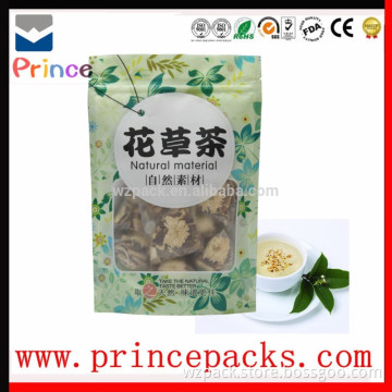 custom print aluminum foil tea bags/empty tea filter bag